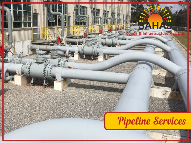 Pipeline Service in Vadodara - Sahas Roads & Infrastructure Pvt Ltd